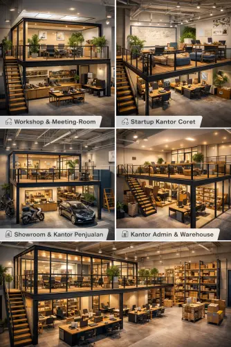 Mezzanine Ruang Kantor di Tambora