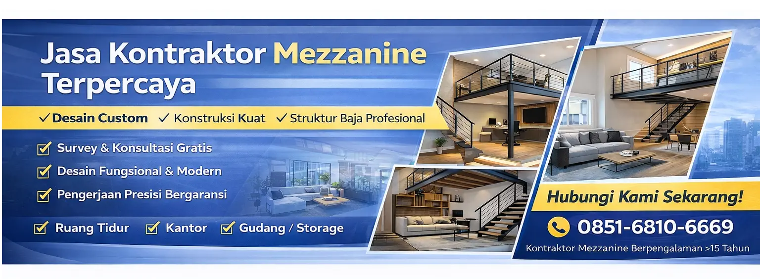 Jasa Pembuatan Mezzanine tambora Bergaransi